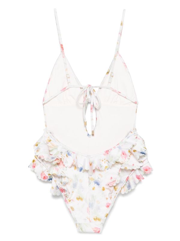 ZIMMERMANN Lucky Waterfall Swimsuit | Browns One-Pieces