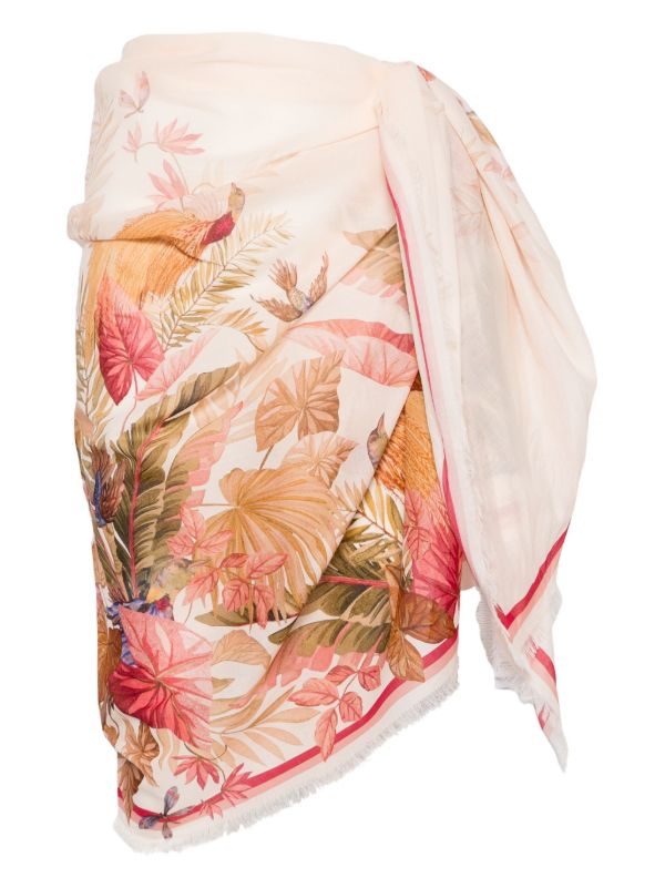 ZIMMERMANN printed cotton pareo | Browns Beach Cover-Ups