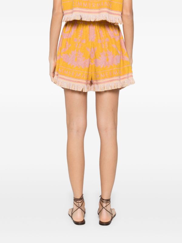ZIMMERMANN Printed Shorts | Browns Short & Mini Shorts