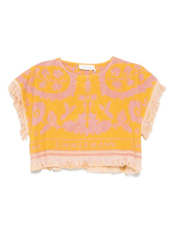 ZIMMERMANN Printed T-Shirt | Browns T-Shirts & Jersey Shirts