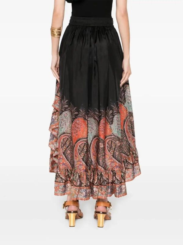 ZIMMERMANN Rhiannon Maxi Skirt | Browns Pleated Skirts