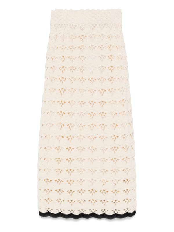 ZIMMERMANN Rhiannon midi skirt | Browns Fitted Skirts