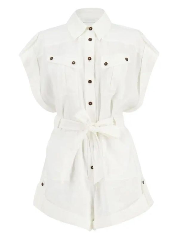 ZIMMERMANN Rhiannon Playsuit | Browns Playsuits
