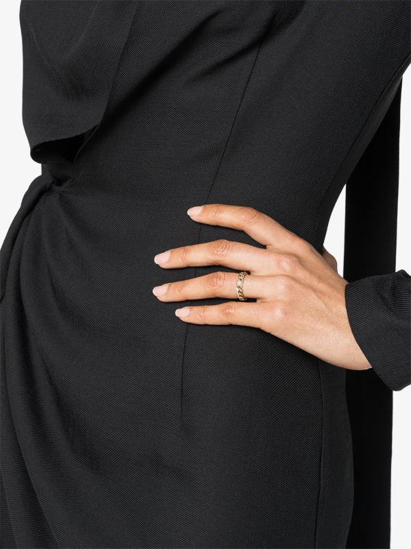 Zoë Chicco 14K Yellow Gold Medium Curb Chain Diamond Ring | Browns Fine Rings