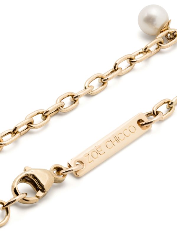 Zoë Chicco 14K Yellow Gold Pearl Bracelet | Browns Fine Bracelets