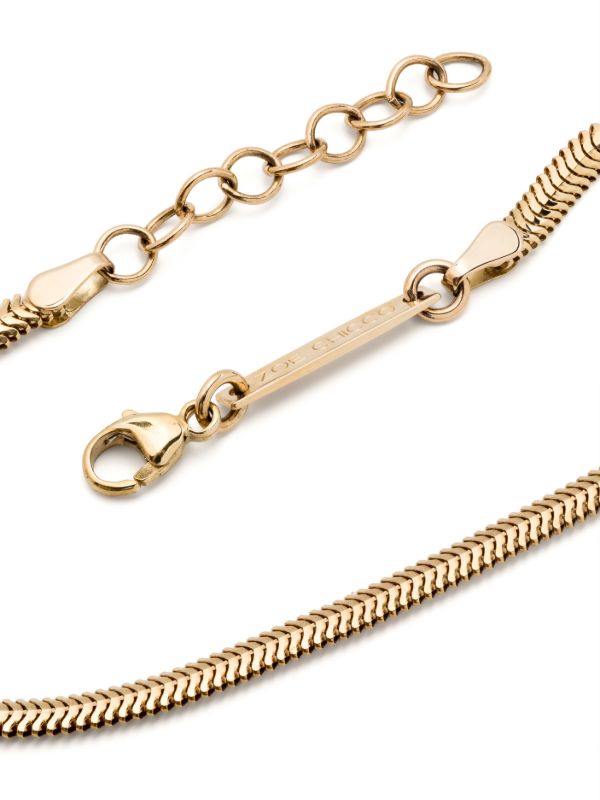 Zoë Chicco 14K Yellow Gold Snake Chain Bracelet | Browns Fine Bracelets